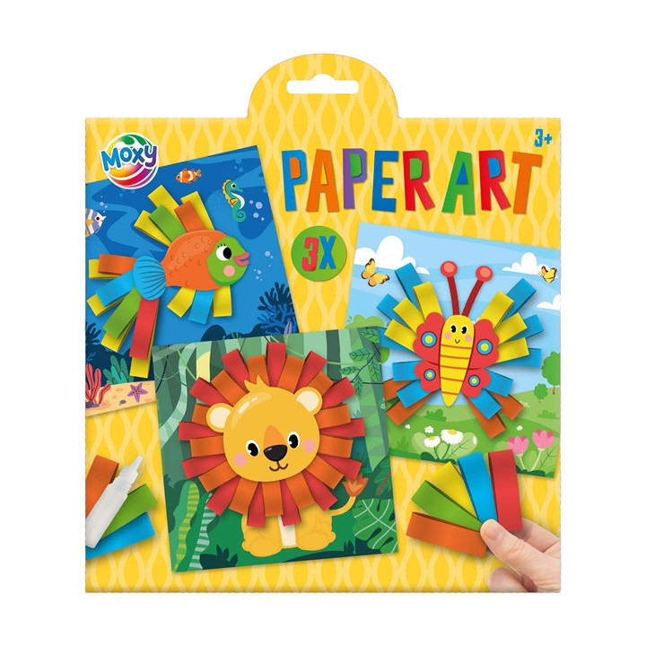 Papierové tvorenie 19.5x19.5 cm 3 listy | Various Sets