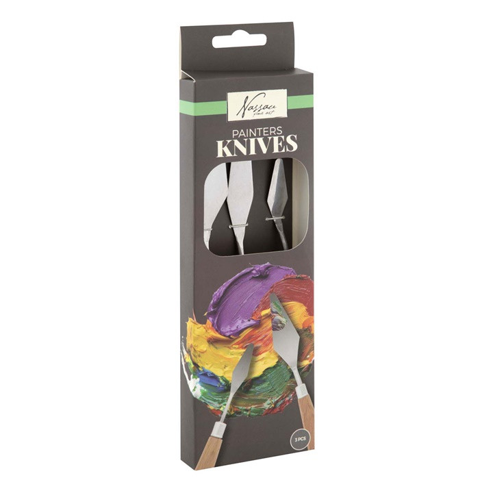 Maliarske špachtle Nassau 3 ks