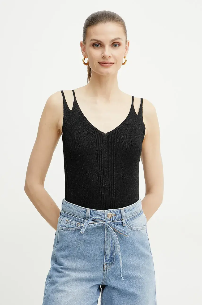 Top Marella Emme by Marella dámske, čierna farba, 2515361091200