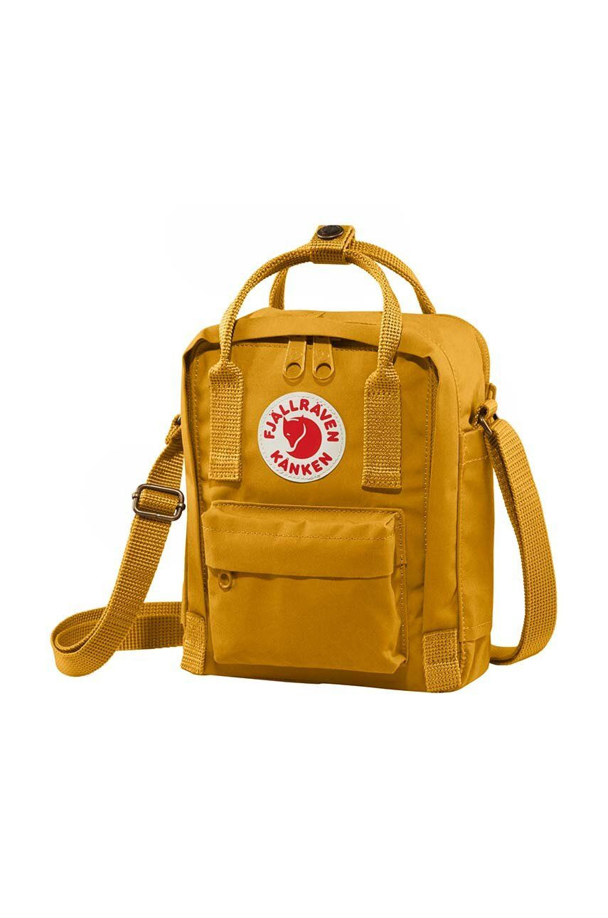 Malá taška Fjallraven Kanken Sling žltá farba, F23797.160
