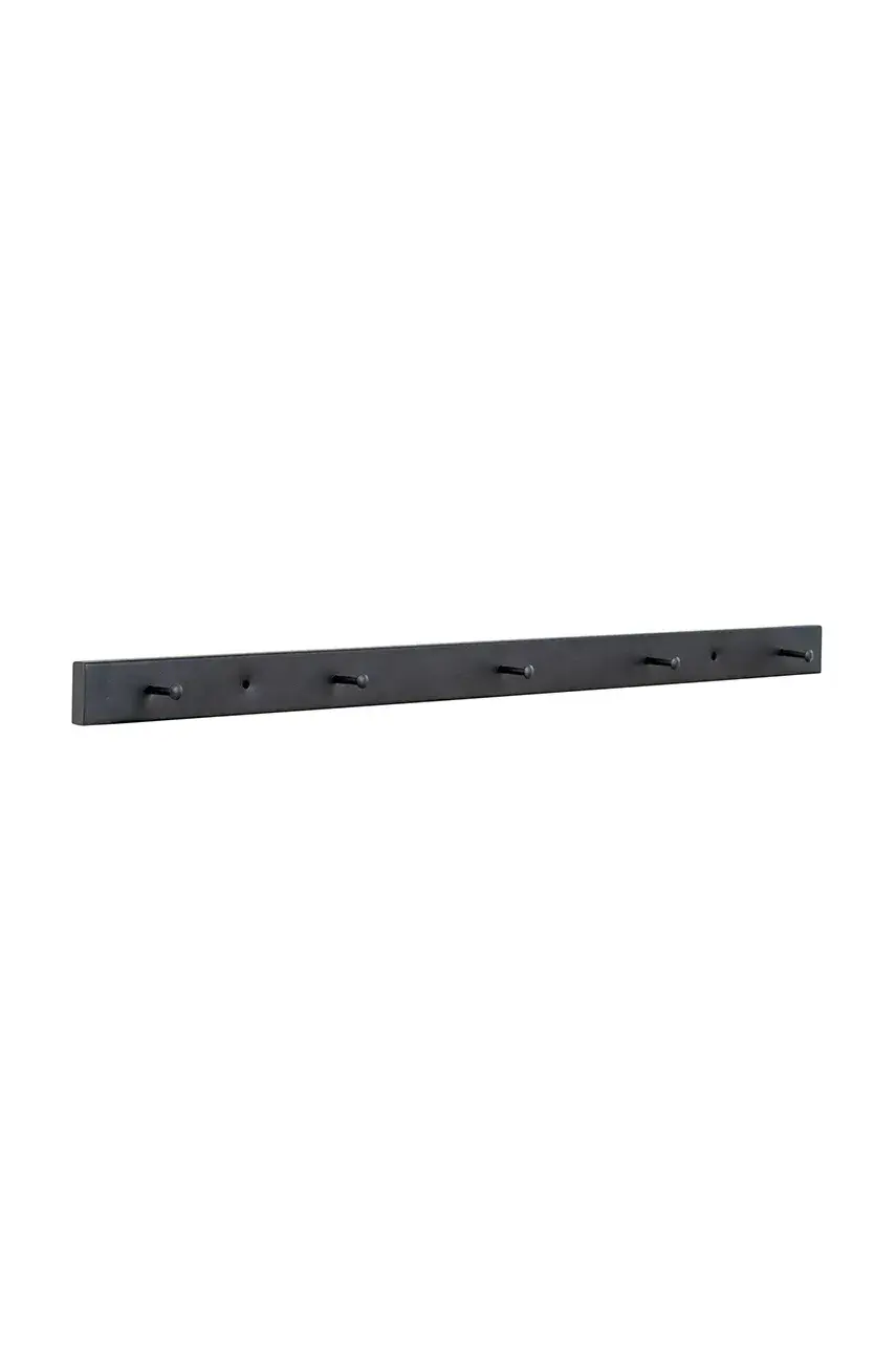 Nástenný vešiak House Nordic Vita Coat Rack čierna farba
