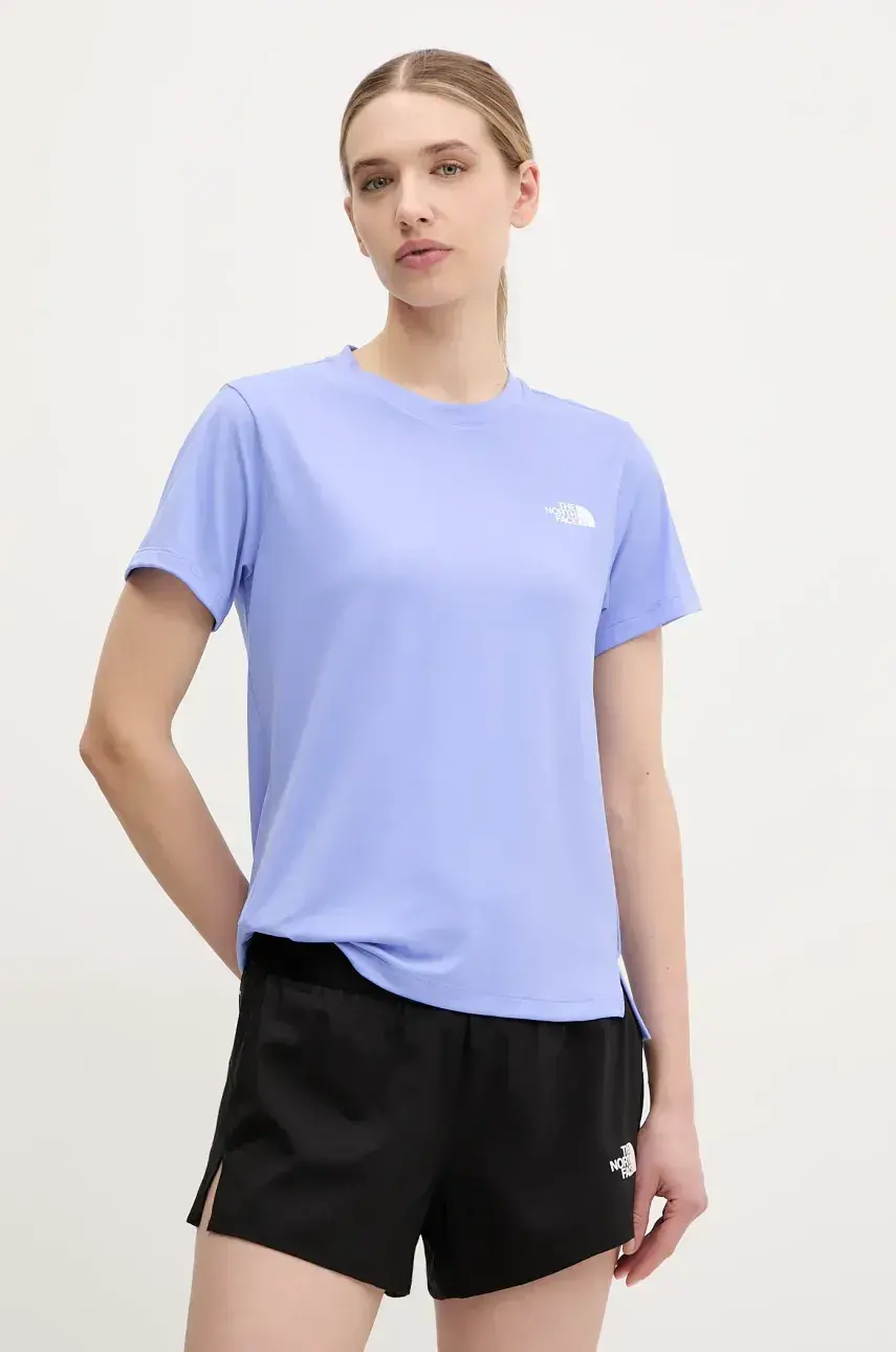 Športové tričko The North Face Flex fialová farba, NF0A8BQE0YI1