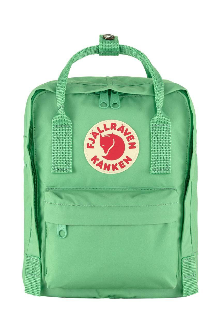 Ruksak Fjallraven Kanken Mini zelená farba, malý, jednofarebný, F23561.663