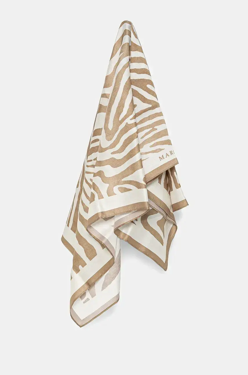 Šatka Marciano Guess LEONIE dámske, béžová farba, vzorovaná, 5GGZ00 9418Z