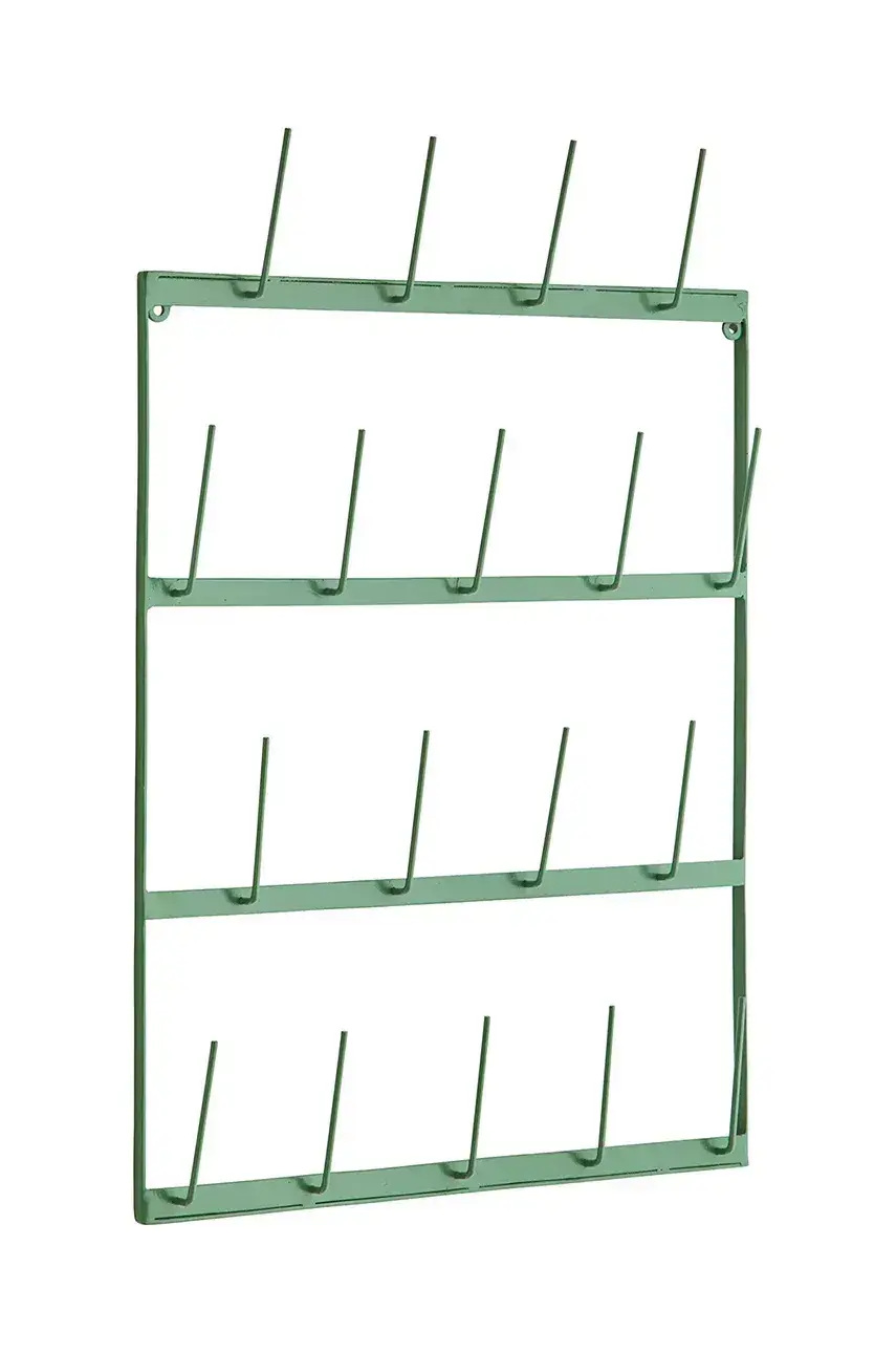 Organizátor na poháre Madam Stoltz 40 x 7 x 62 cm tyrkysová farba