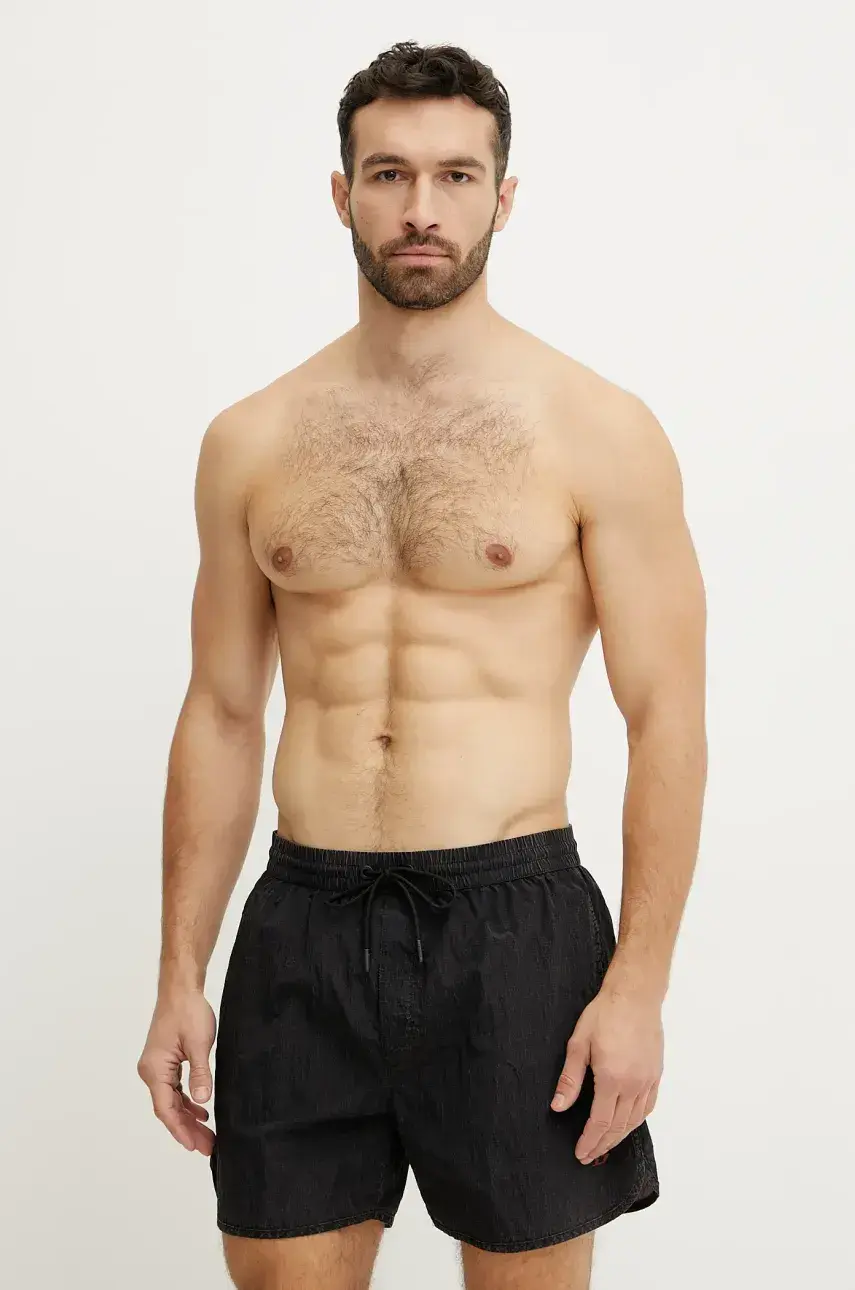 Plavkové šortky Diesel JIMMIE-38-D-POP BOXER-SHORTS čierna farba, A17600.0AFBG