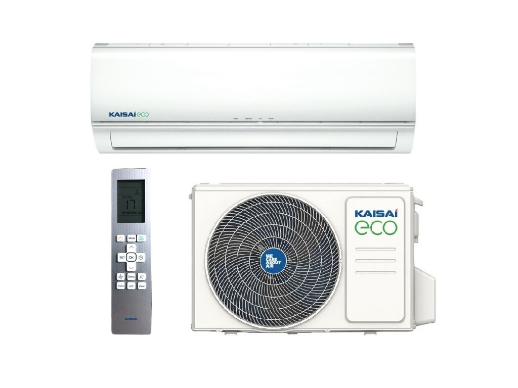 Set nástennej klimatizácie KAISAI ECO 2,6 kW KEX-09KTH2I+KEX-09KTH2O