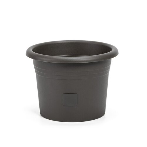 Plastia Samozavlažovací kvetináč Narza pr. 50cm, antracit, pr. 50 cm