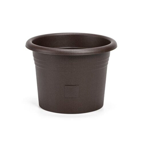 Plastia Samozavlažovací květináč Narza pr. 50 cm, čokoláda, pr. 50 cm