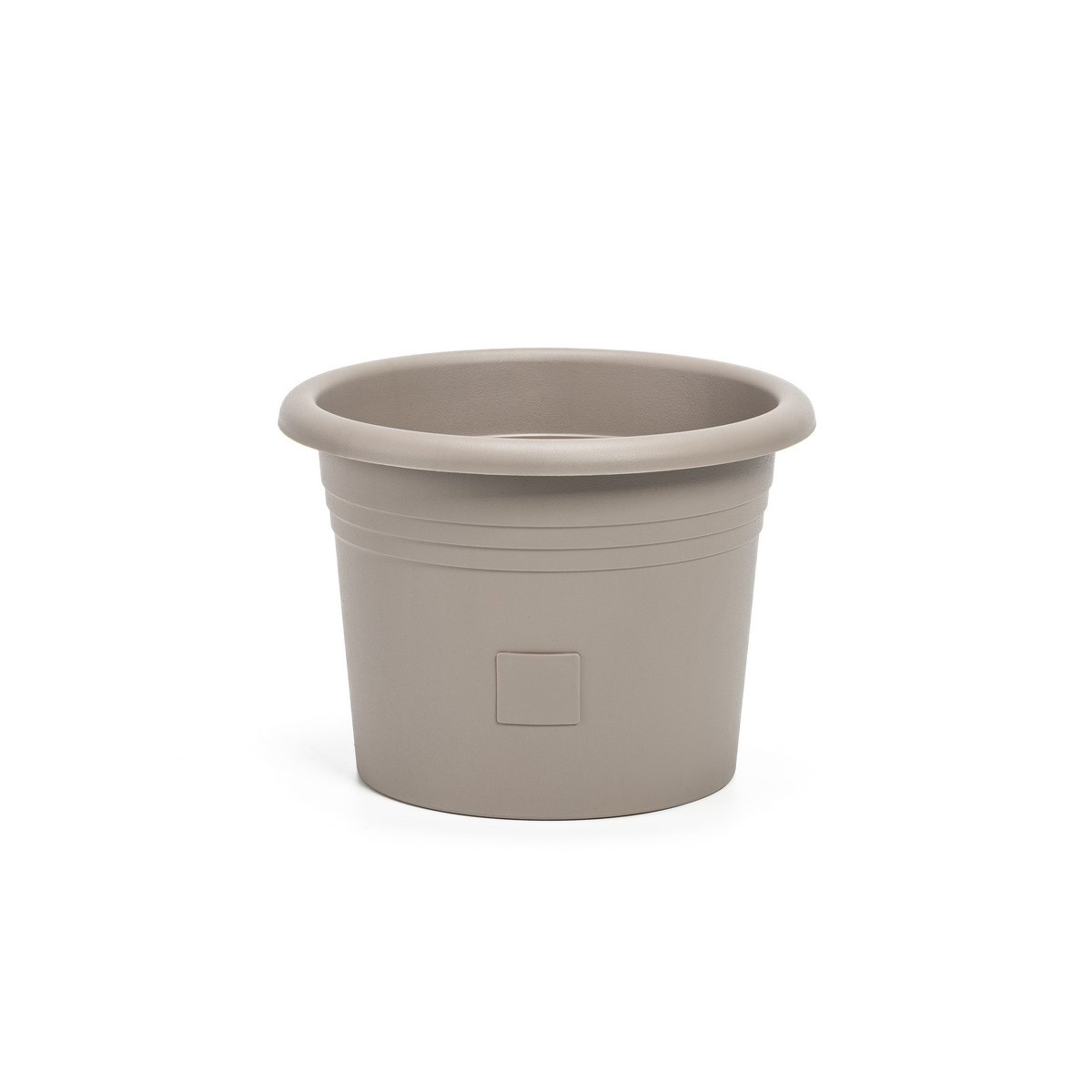 Plastia Samozavlažovací kvetináč Narza, pr. 25 cm, taupe, pr. 25 cm