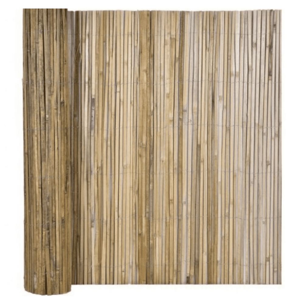 Záhradná zástena, bambus, 400x100 cm, ANLAN