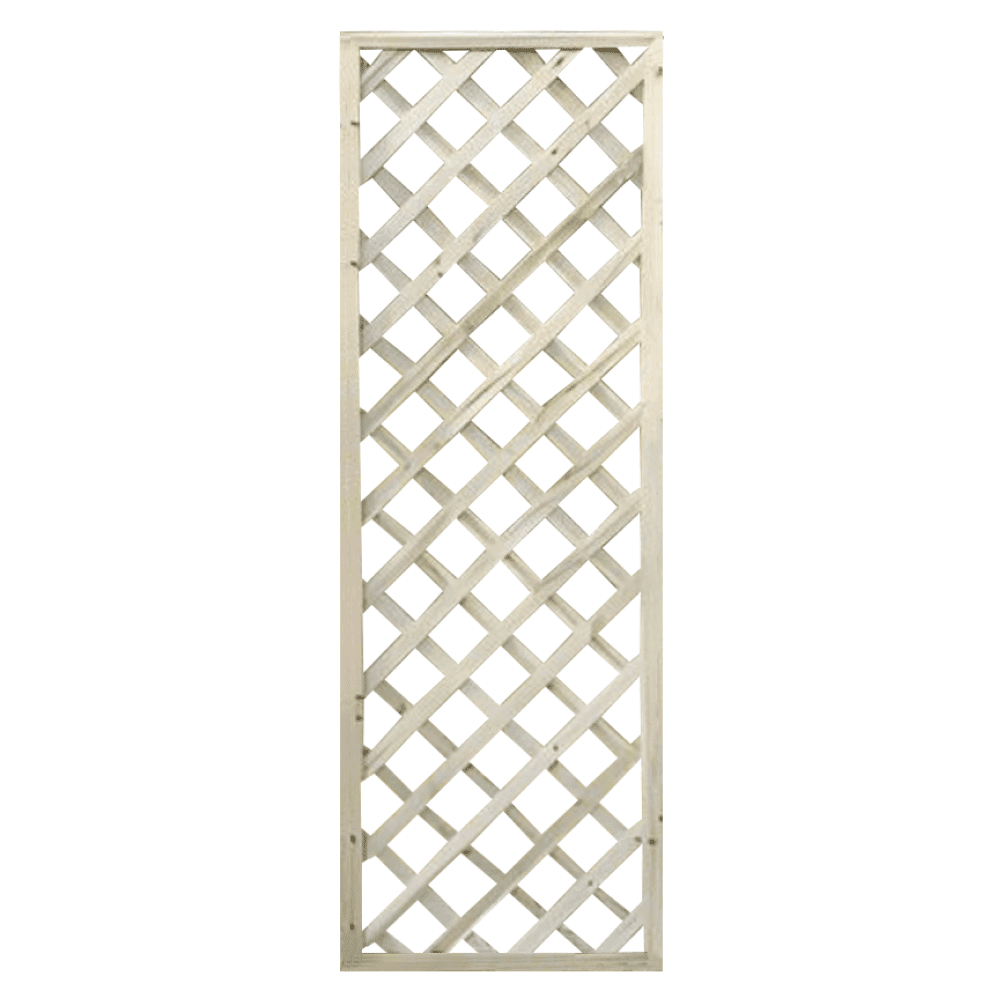 Mriežková zástena, prírodná, drevo, 60x120 cm, KALIFE TYP 1