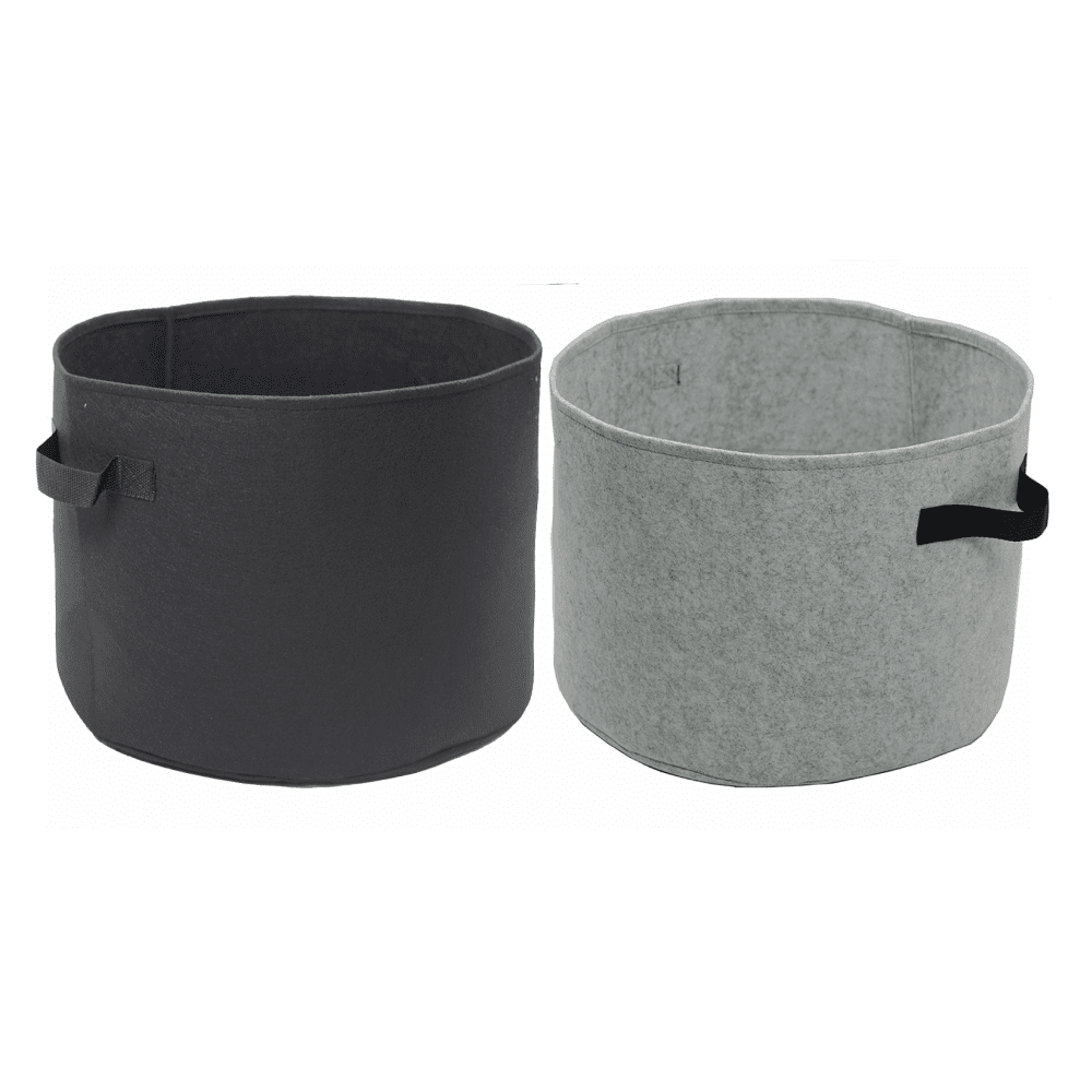Vrece na pestovanie, set 2 ks, čierna/sivá, GROVIN TYP 1