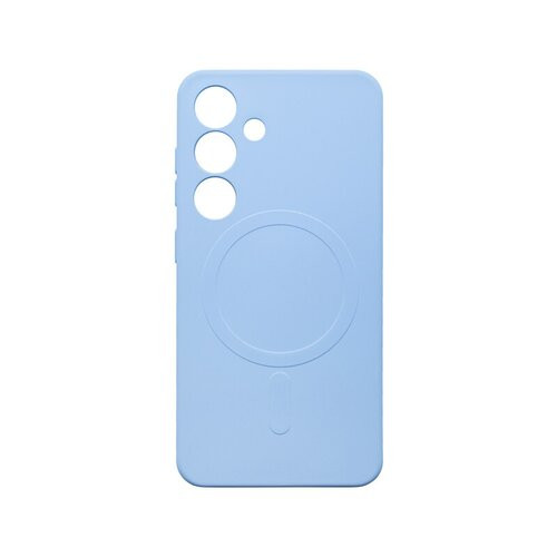 mobilNET silikónové puzdro Samsung Galaxy S25, fialové (MagFiber)
