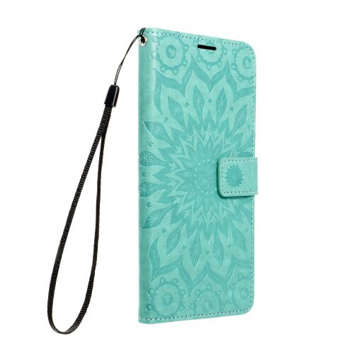 MEZZO Book case for XIAOMI Redmi Note 14 PRO 5G / 14 PRO PLUS 5G mandala green