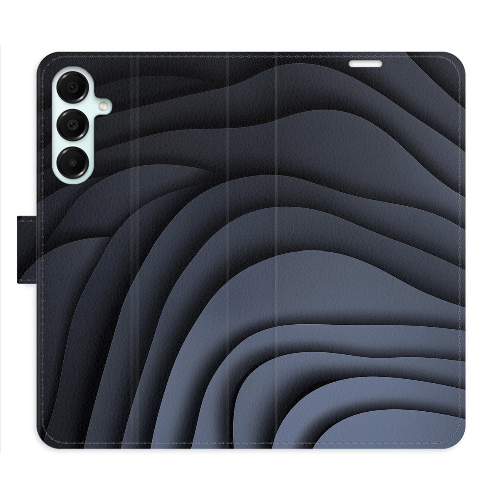 Flipové puzdro iSaprio - Dark Waves - Samsung Galaxy A16 5G