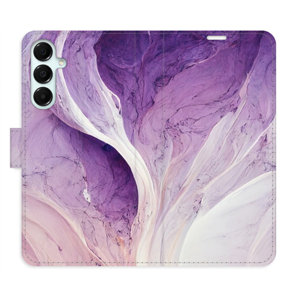 Flipové puzdro iSaprio - Purple Paint - Samsung Galaxy A16 5G