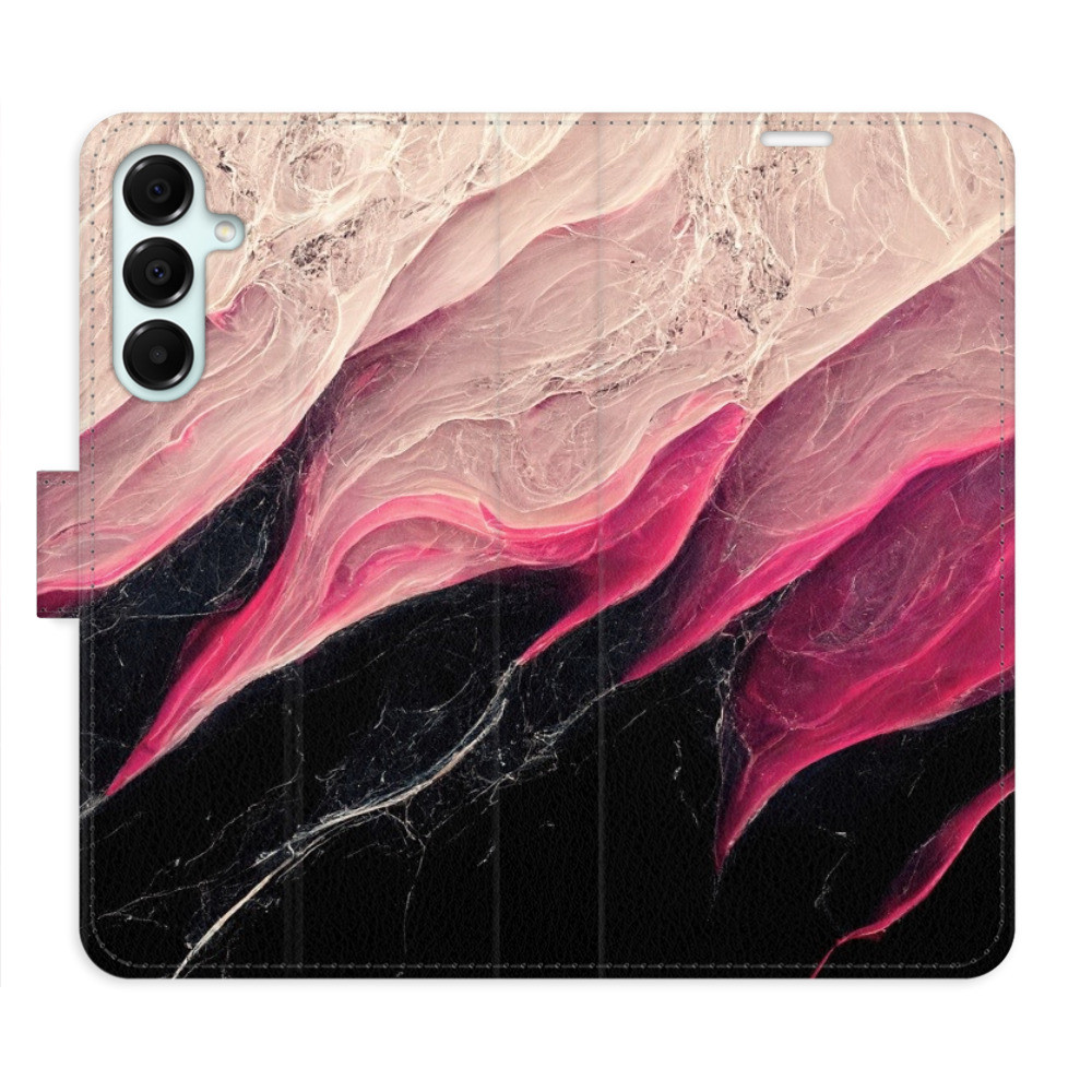 Flipové puzdro iSaprio - BlackPink Marble - Samsung Galaxy A16 5G