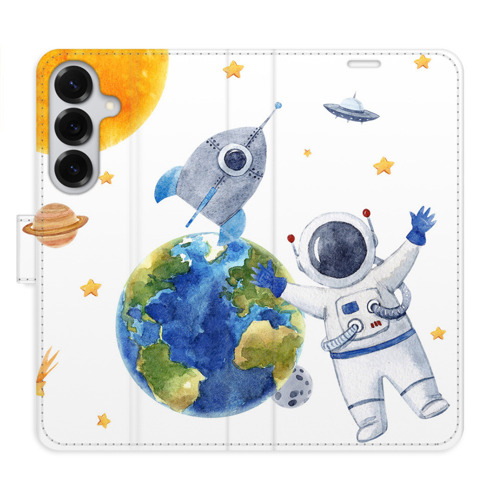 Flipové puzdro iSaprio - Space 06 - Samsung Galaxy S25+