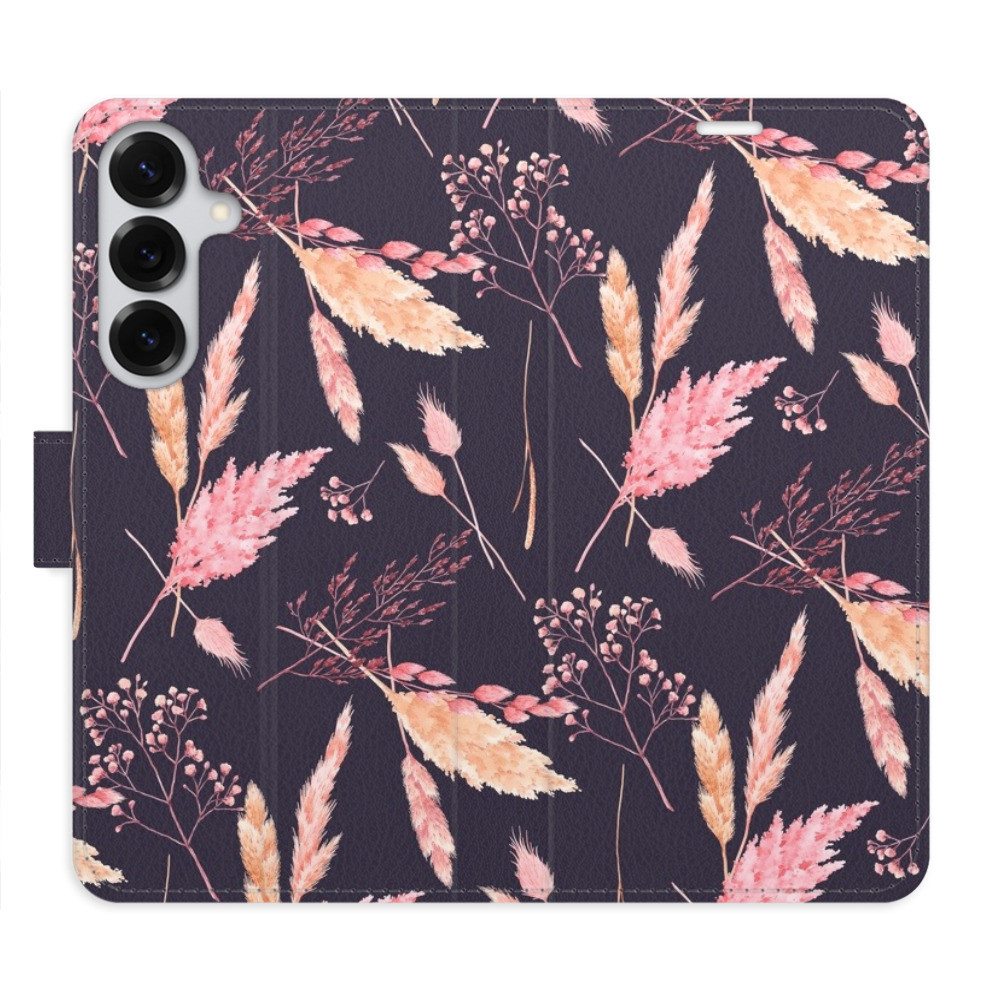 Flipové puzdro iSaprio - Ornamental Flowers 02 - Samsung Galaxy S25+