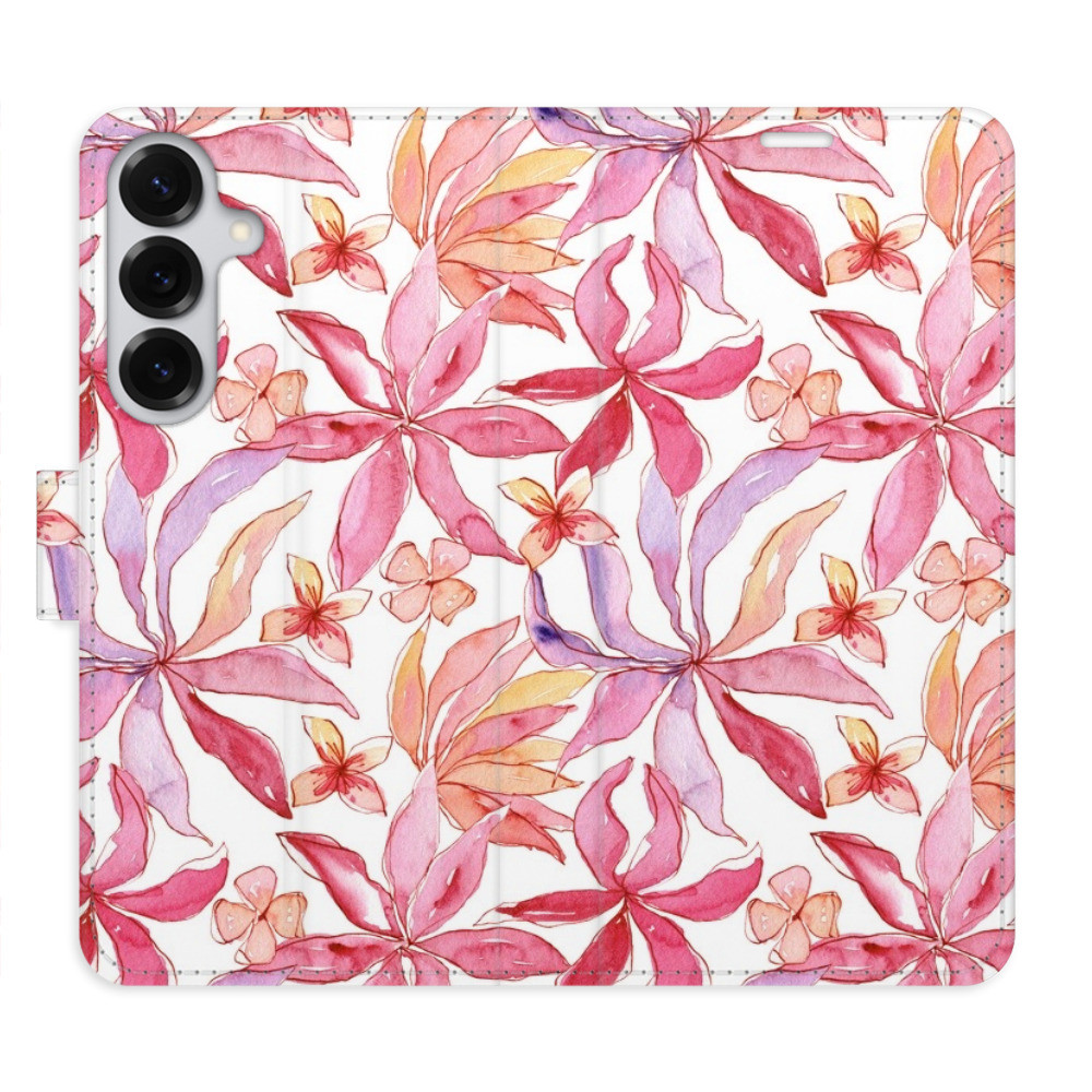 Flipové puzdro iSaprio - Flower Pattern 10 - Samsung Galaxy S25+