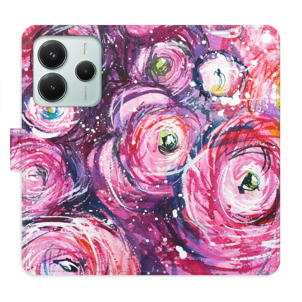 Flipové puzdro iSaprio - Retro Paint 02 - Xiaomi Redmi Note 14 5G