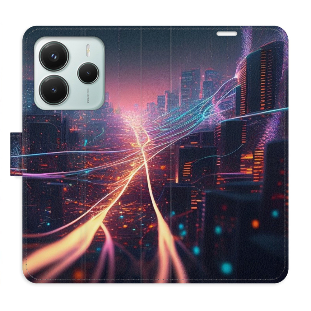 Flipové puzdro iSaprio - Modern City - Xiaomi Redmi Note 14 5G