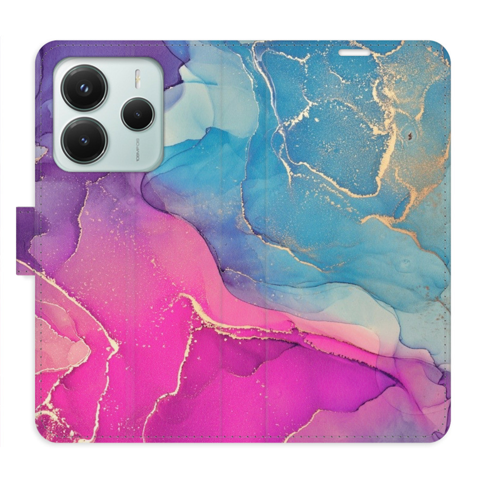 Flipové puzdro iSaprio - Colour Marble 02 - Xiaomi Redmi Note 14 5G