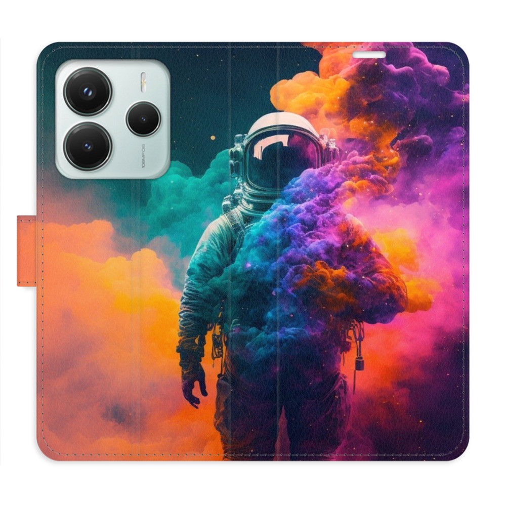 Flipové puzdro iSaprio - Astronaut in Colours 02 - Xiaomi Redmi Note 14 5G