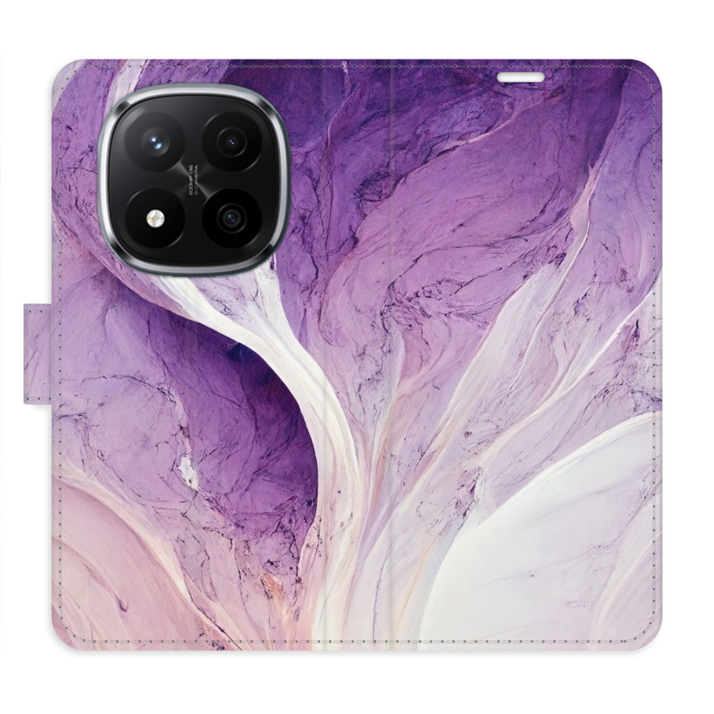 Flipové puzdro iSaprio - Purple Paint - Xiaomi Redmi Note 14 Pro 5G/14 Pro+ 5G