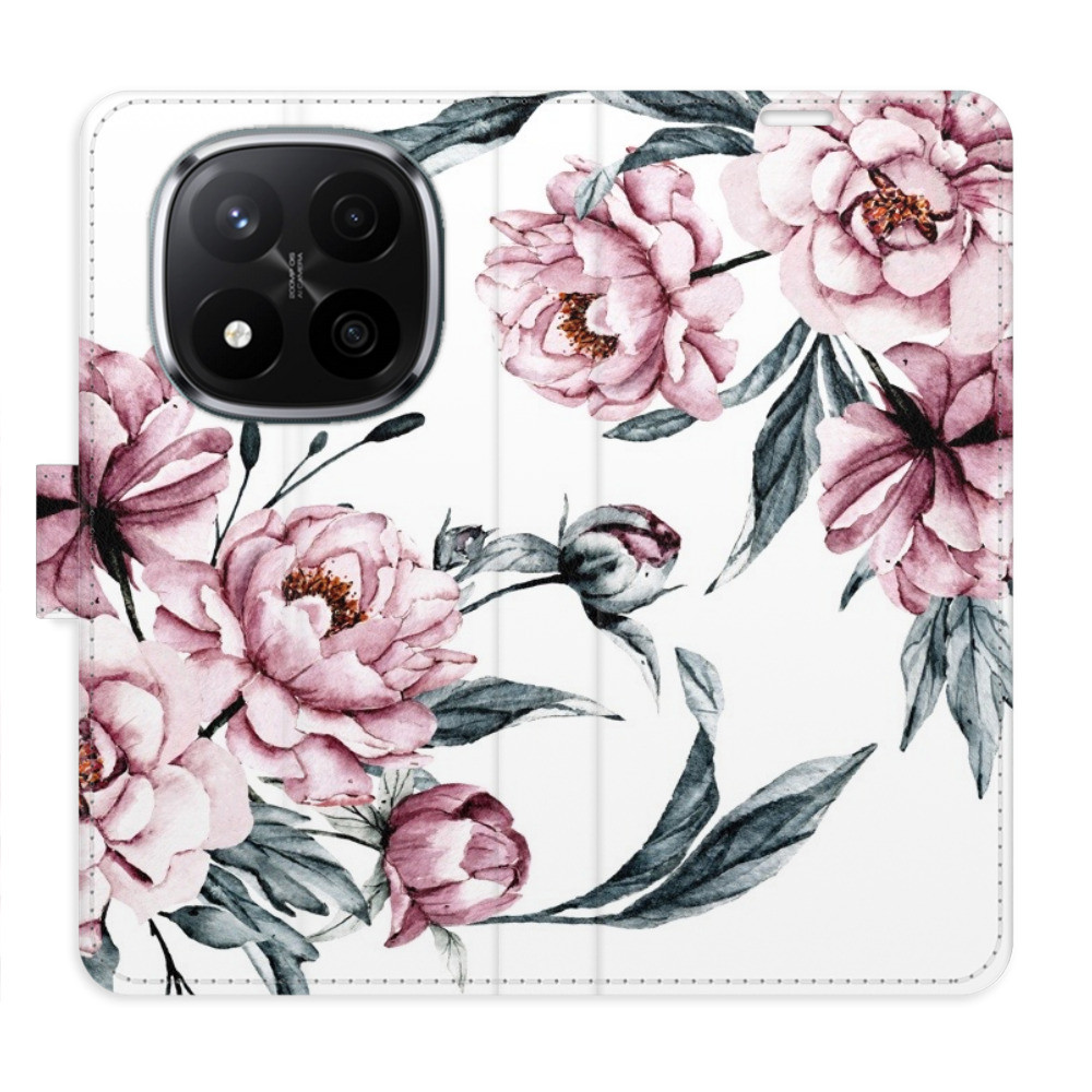 Flipové puzdro iSaprio - Pink Flowers - Xiaomi Redmi Note 14 Pro 5G/14 Pro+ 5G