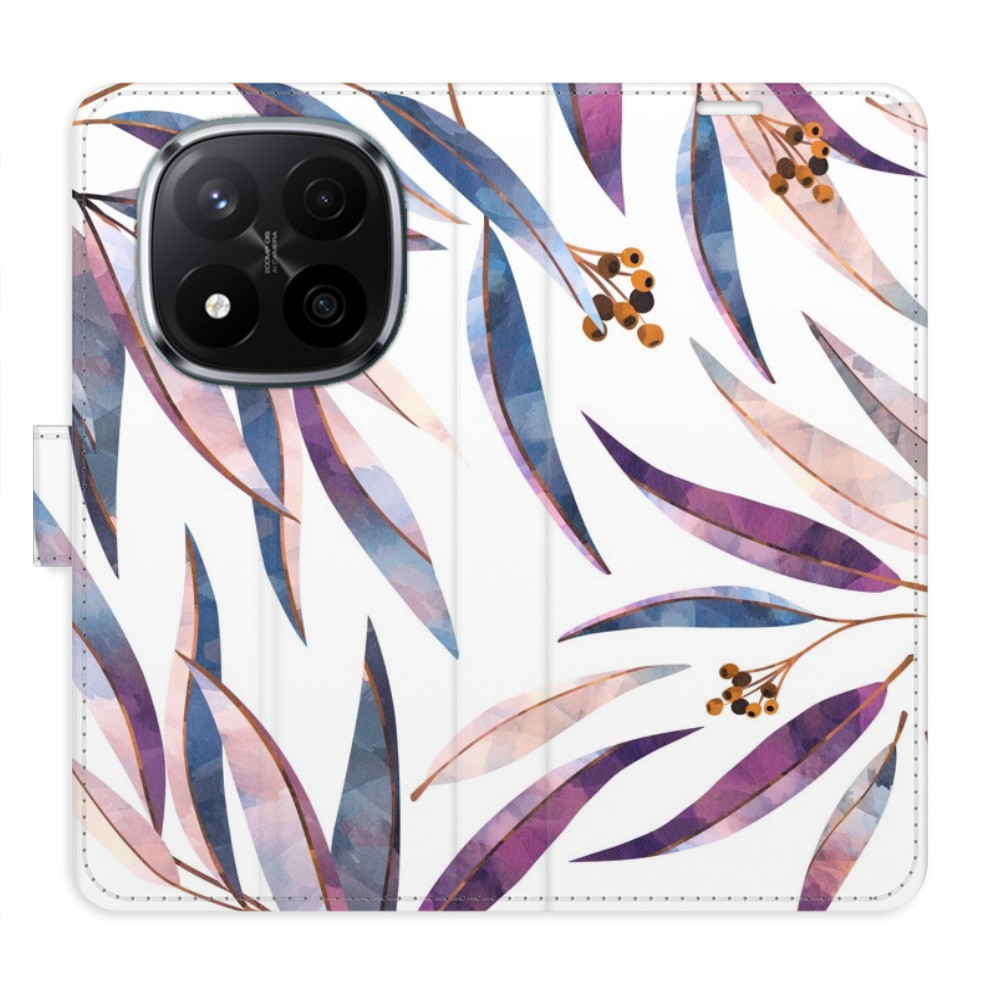 Flipové puzdro iSaprio - Ornamental Leaves - Xiaomi Redmi Note 14 Pro 5G/14 Pro+ 5G
