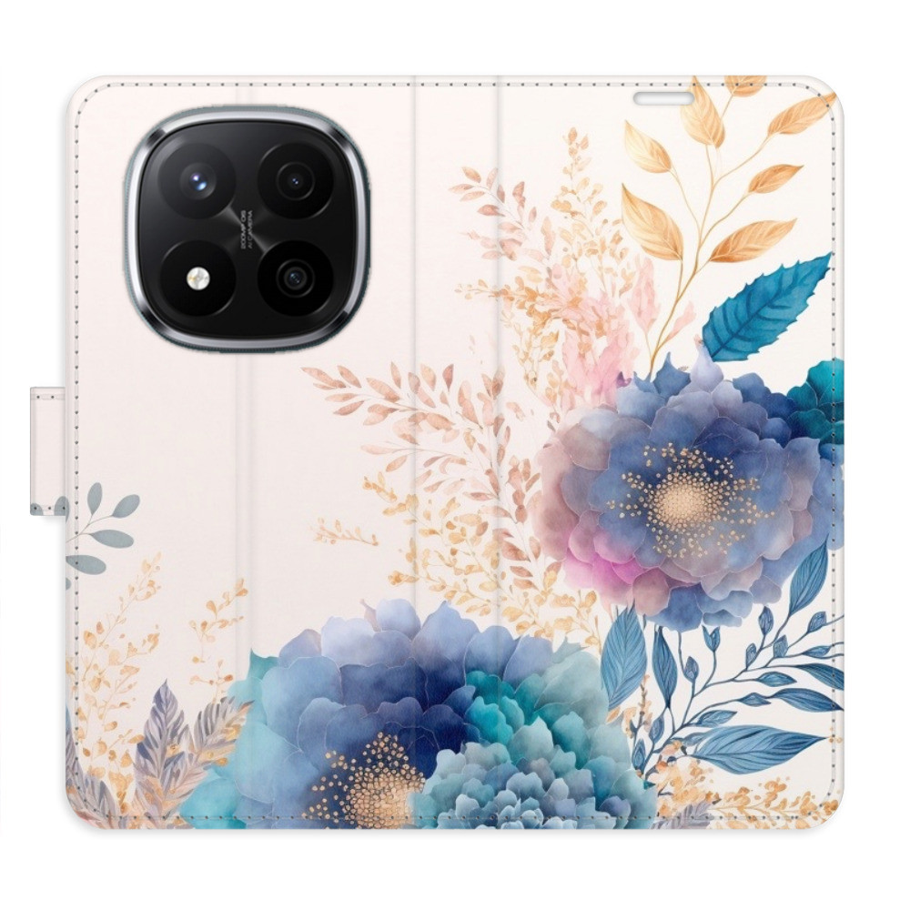 Flipové puzdro iSaprio - Ornamental Flowers 03 - Xiaomi Redmi Note 14 Pro 5G/14 Pro+ 5G