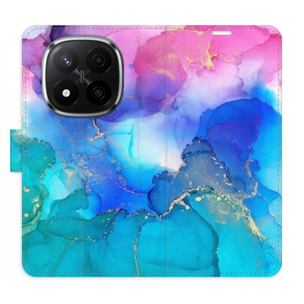 Flipové puzdro iSaprio - BluePink Paint - Xiaomi Redmi Note 14 Pro 5G/14 Pro+ 5G