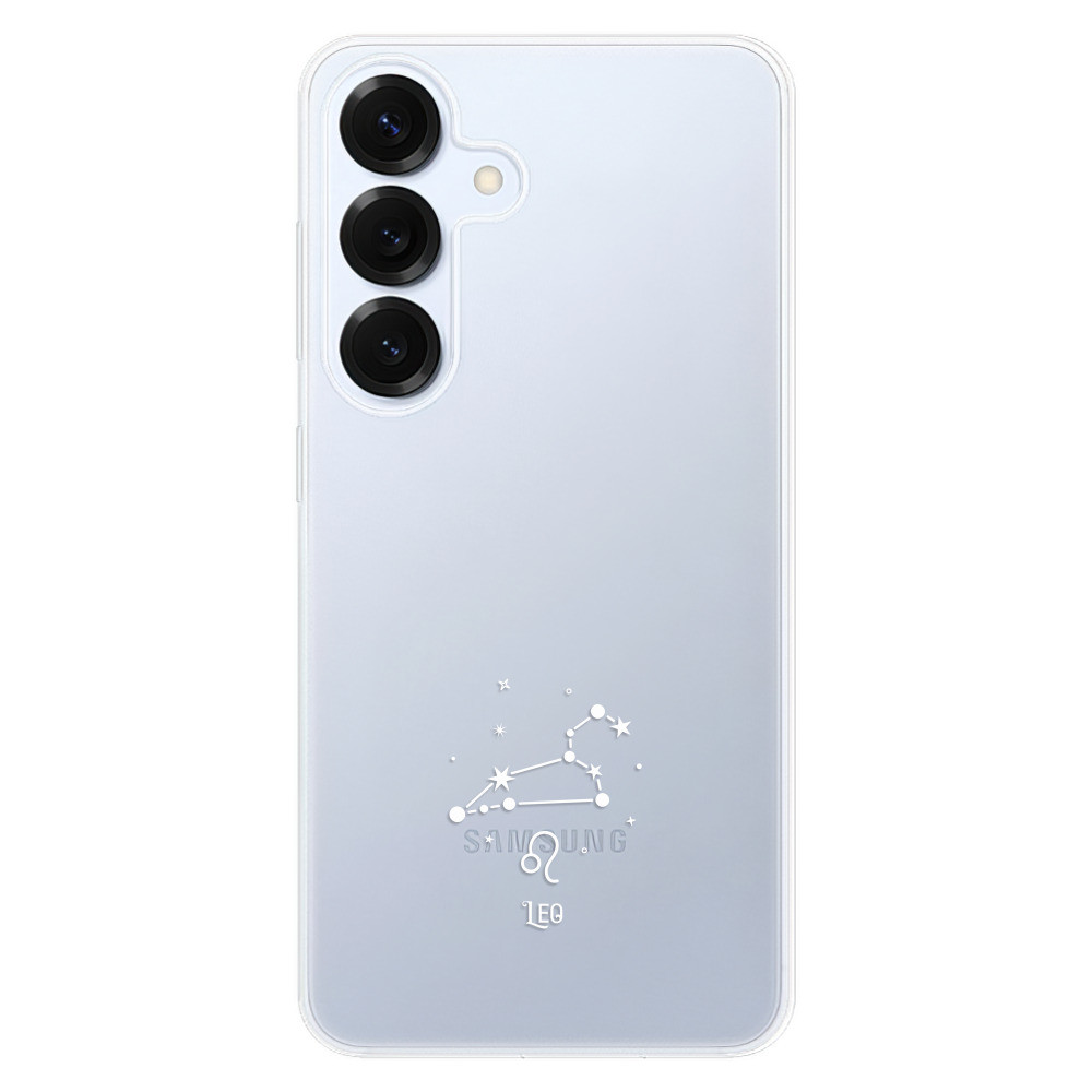 Odolné silikónové puzdro iSaprio - čiré - Lev - Samsung Galaxy S25