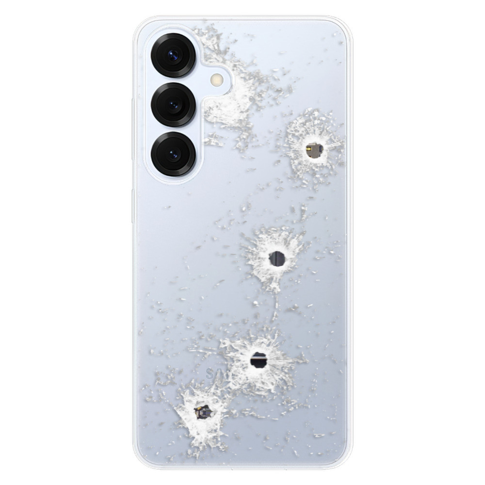 Odolné silikónové puzdro iSaprio - Gunshots - Samsung Galaxy S25