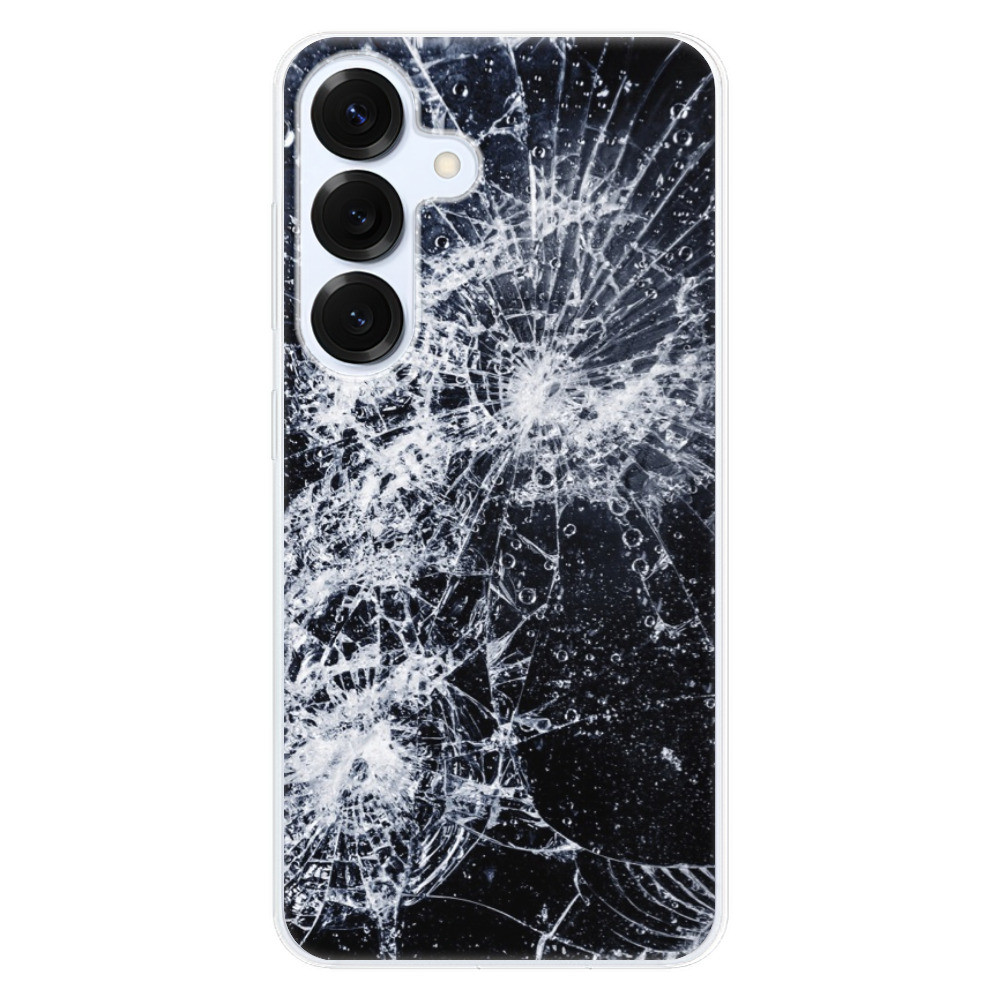 Odolné silikónové puzdro iSaprio - Cracked - Samsung Galaxy S25