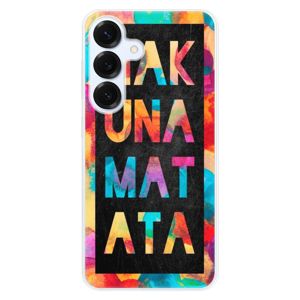 Odolné silikónové puzdro iSaprio - Hakuna Matata 01 - Samsung Galaxy S25