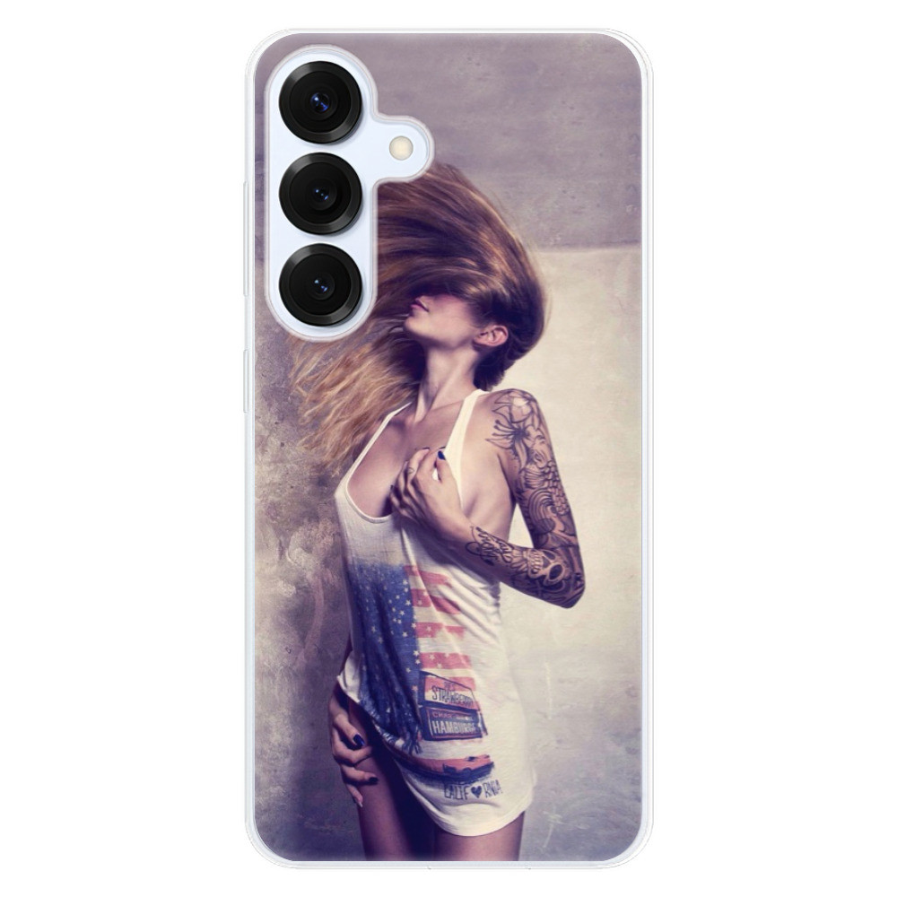 Odolné silikónové puzdro iSaprio - Girl 01 - Samsung Galaxy S25