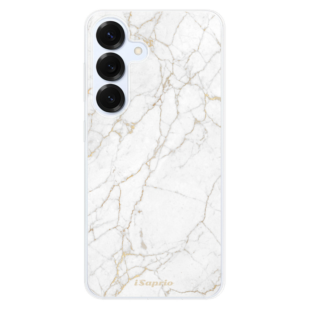 Odolné silikónové puzdro iSaprio - GoldMarble 13 - Samsung Galaxy S25