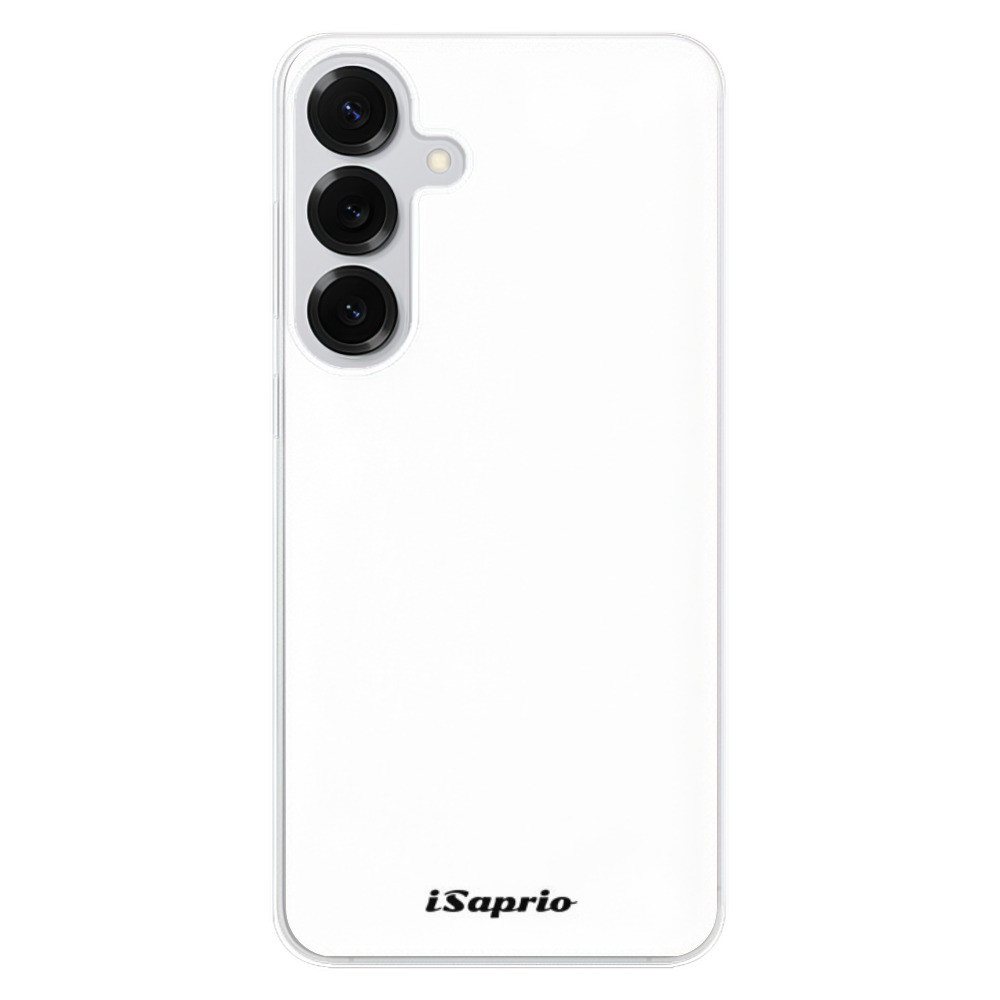 Odolné silikónové puzdro iSaprio - 4Pure - bílý - Samsung Galaxy S25+