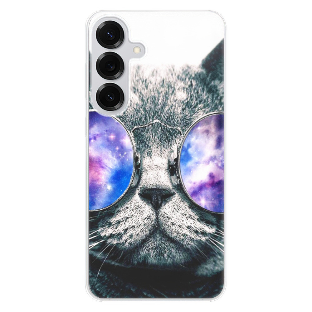 Odolné silikónové puzdro iSaprio - Galaxy Cat - Samsung Galaxy S25+