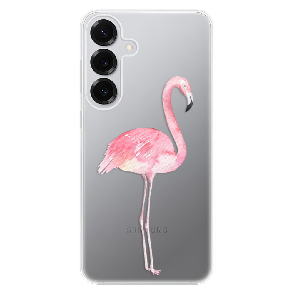 Odolné silikónové puzdro iSaprio - Flamingo 01 - Samsung Galaxy S25+