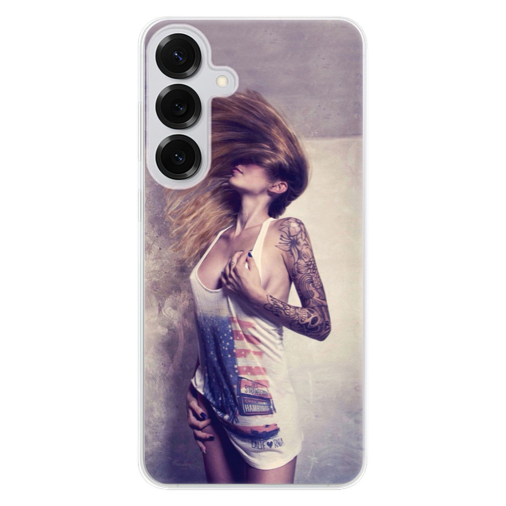 Odolné silikónové puzdro iSaprio - Girl 01 - Samsung Galaxy S25+