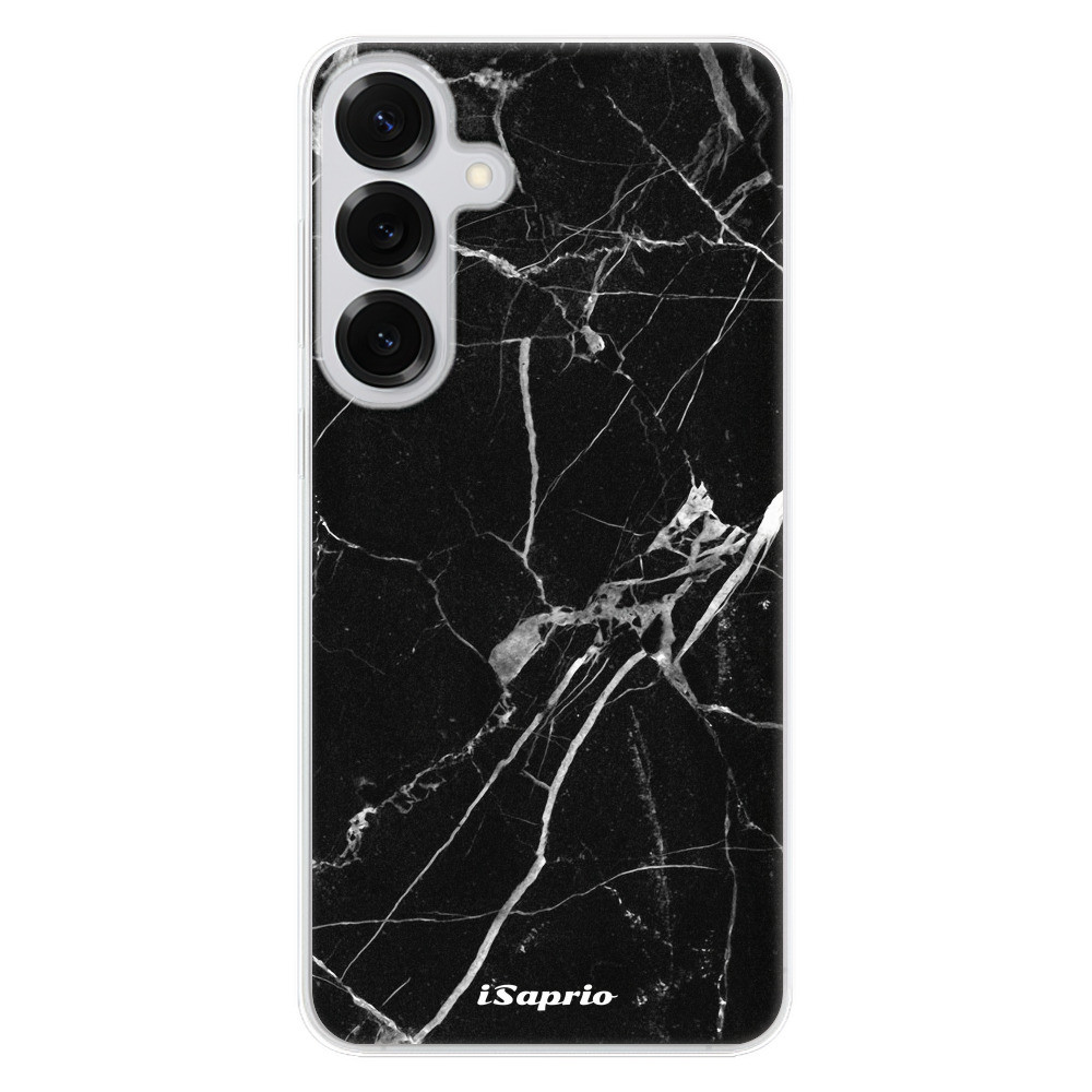 Odolné silikónové puzdro iSaprio - Black Marble 18 - Samsung Galaxy S25+