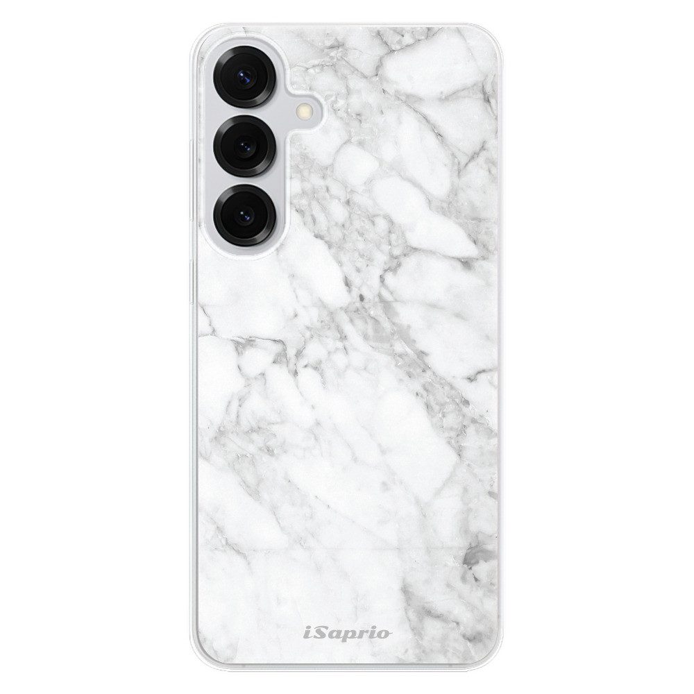 Odolné silikónové puzdro iSaprio - SilverMarble 14 - Samsung Galaxy S25+