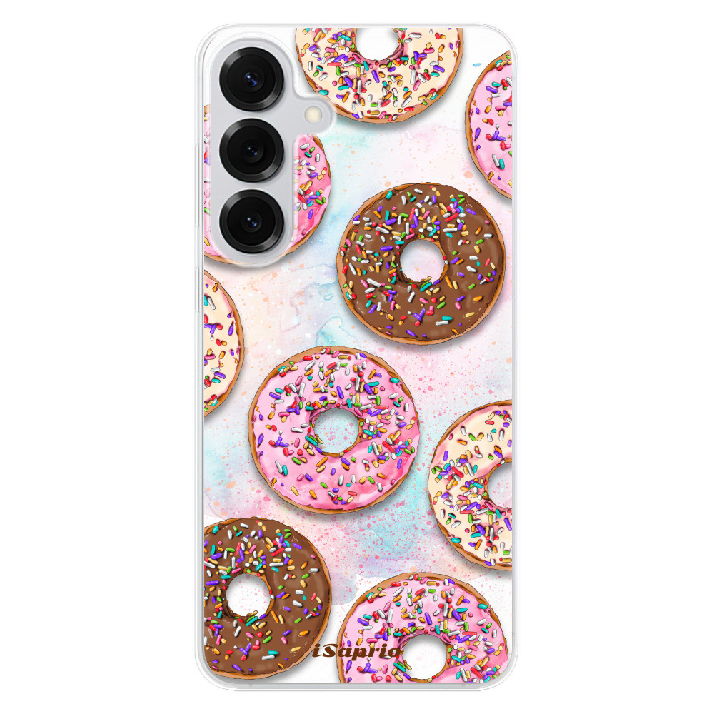 Odolné silikónové puzdro iSaprio - Donuts 11 - Samsung Galaxy S25+