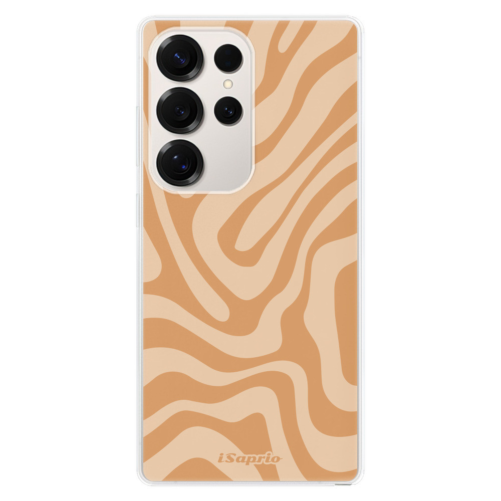 Odolné silikónové puzdro iSaprio - Zebra Orange - Samsung Galaxy S25 Ultra