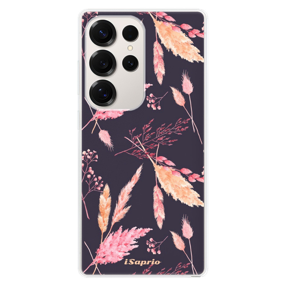 Odolné silikónové puzdro iSaprio - Herbal Pattern - Samsung Galaxy S25 Ultra