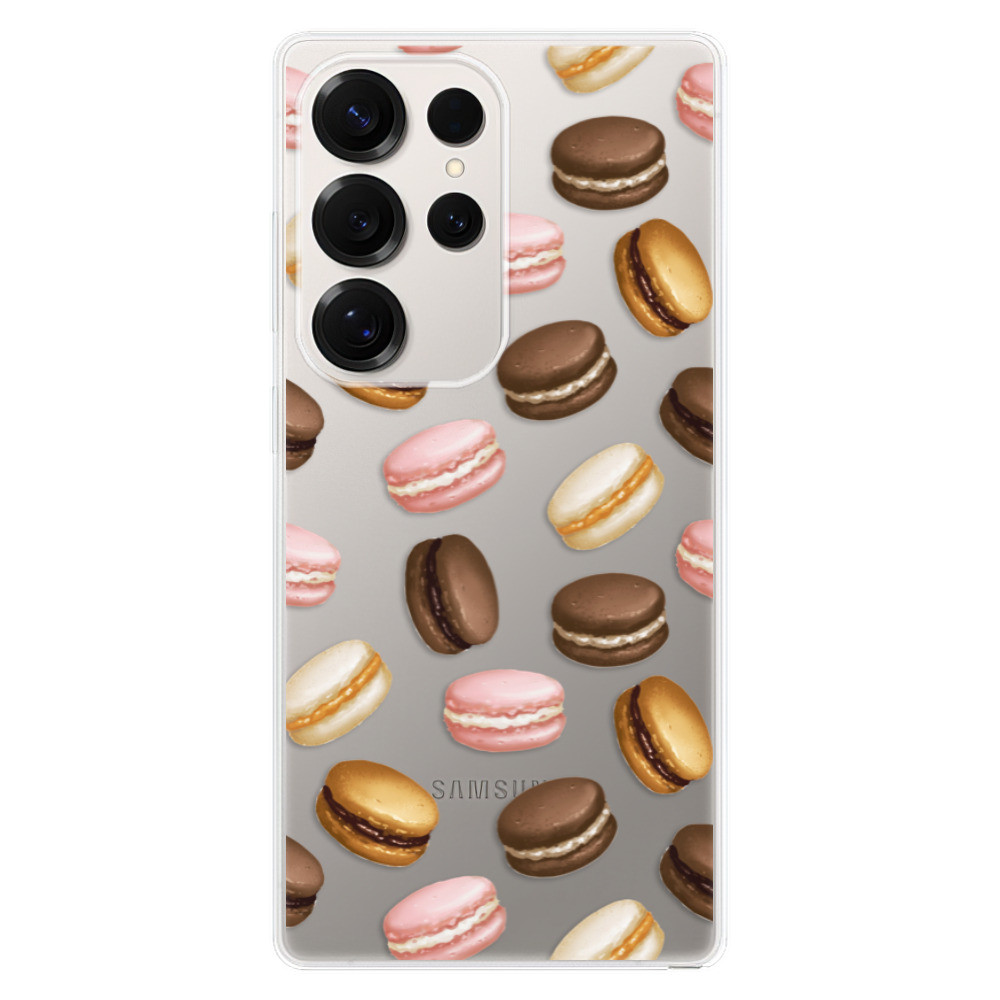 Odolné silikónové puzdro iSaprio - Macaron Pattern - Samsung Galaxy S25 Ultra